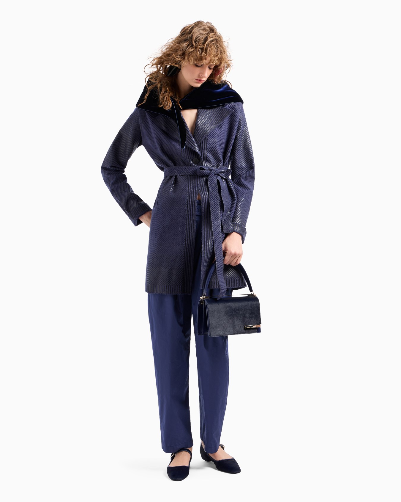 Cashmere and silk-blend knit cardigan jacket Slide 4