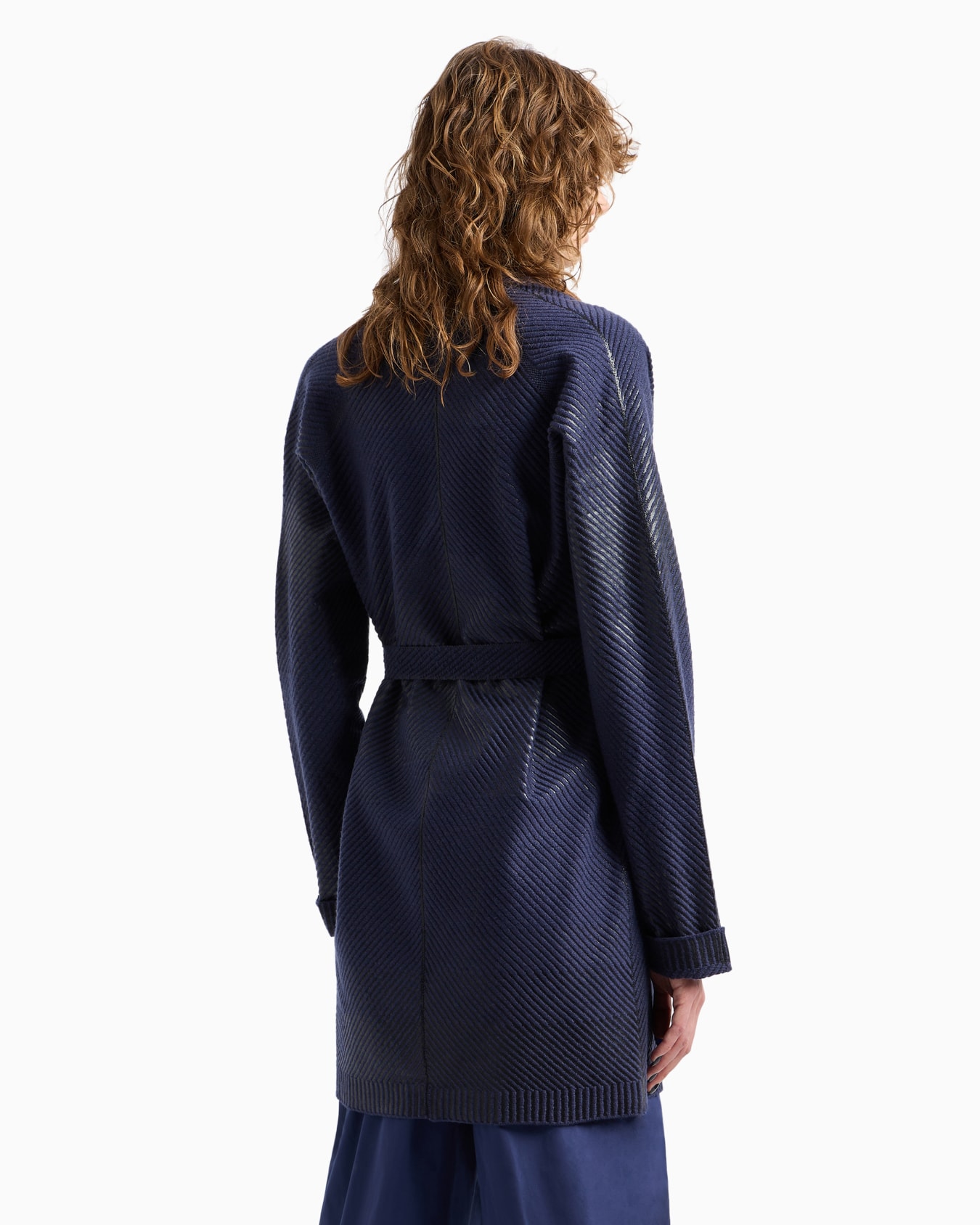 Cashmere and silk-blend knit cardigan jacket Slide 3
