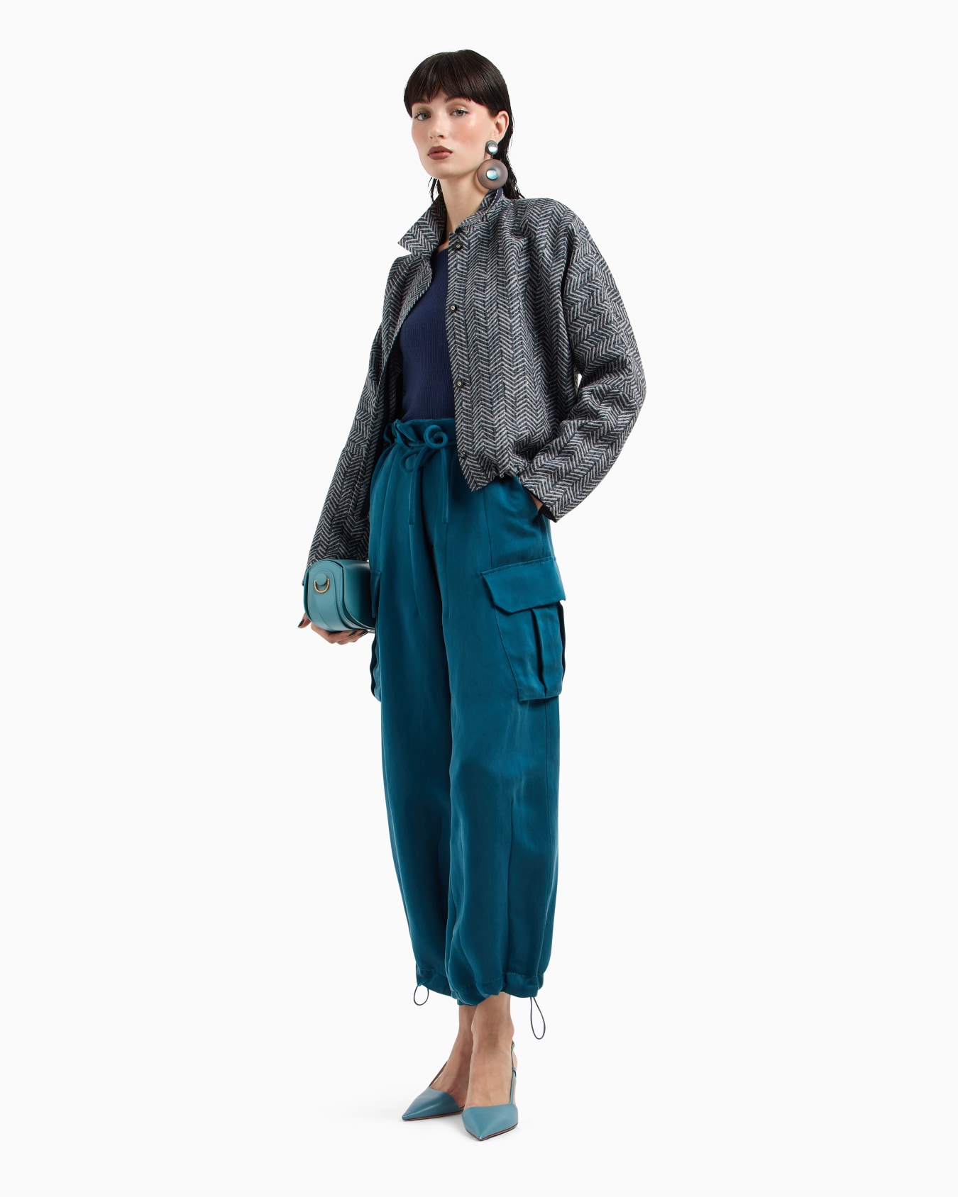 Ribbed viscose-and-wool jumper Slide 3