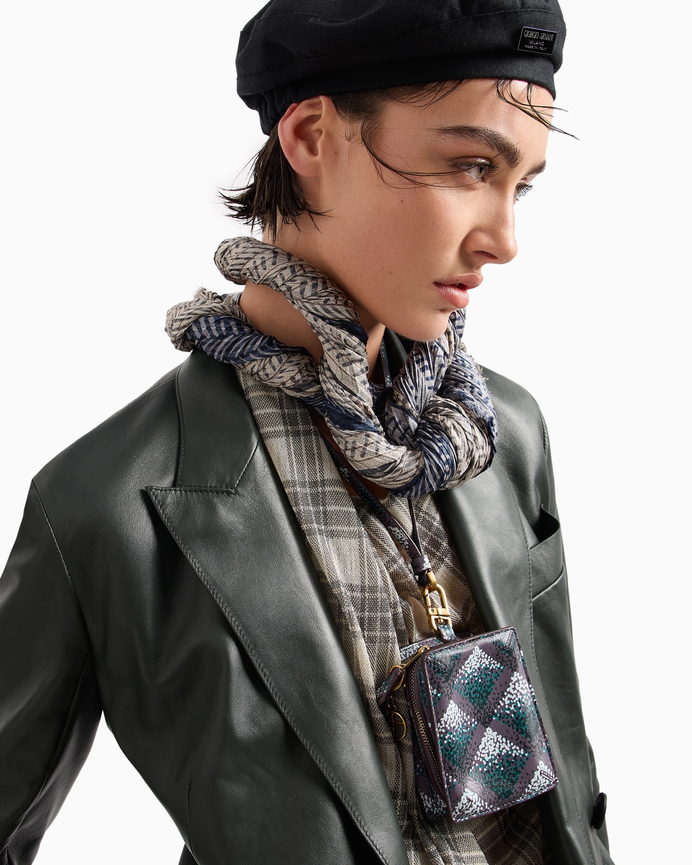 Maglia in jersey jacquard di seta e cotone Slide 6