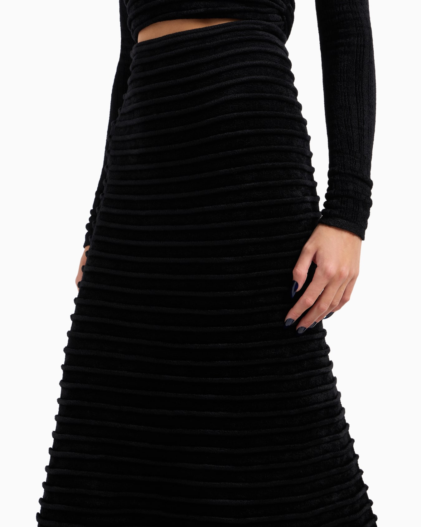 Jupe longue en chenille Diapositive 5