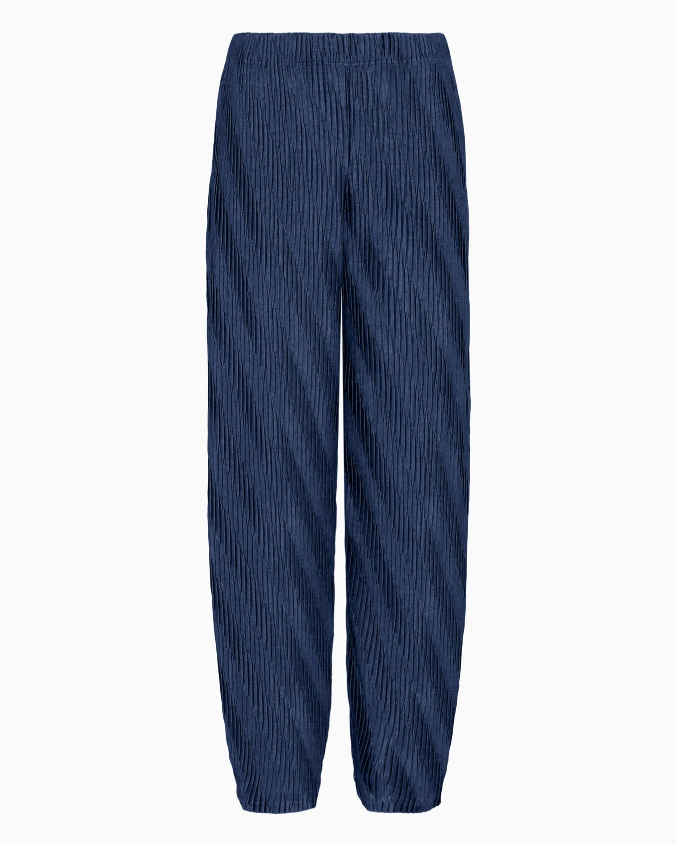 ASV two-tone pleated jersey trousers Slide 0