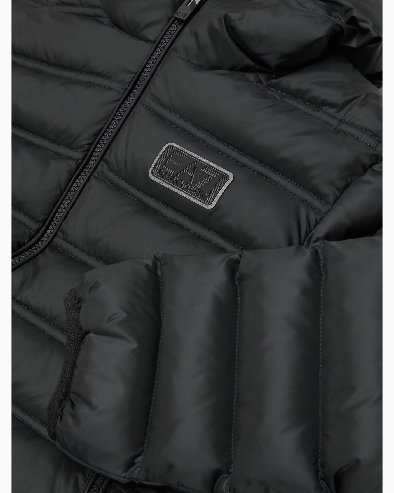 Boy hooded, padded jacket Slide 1