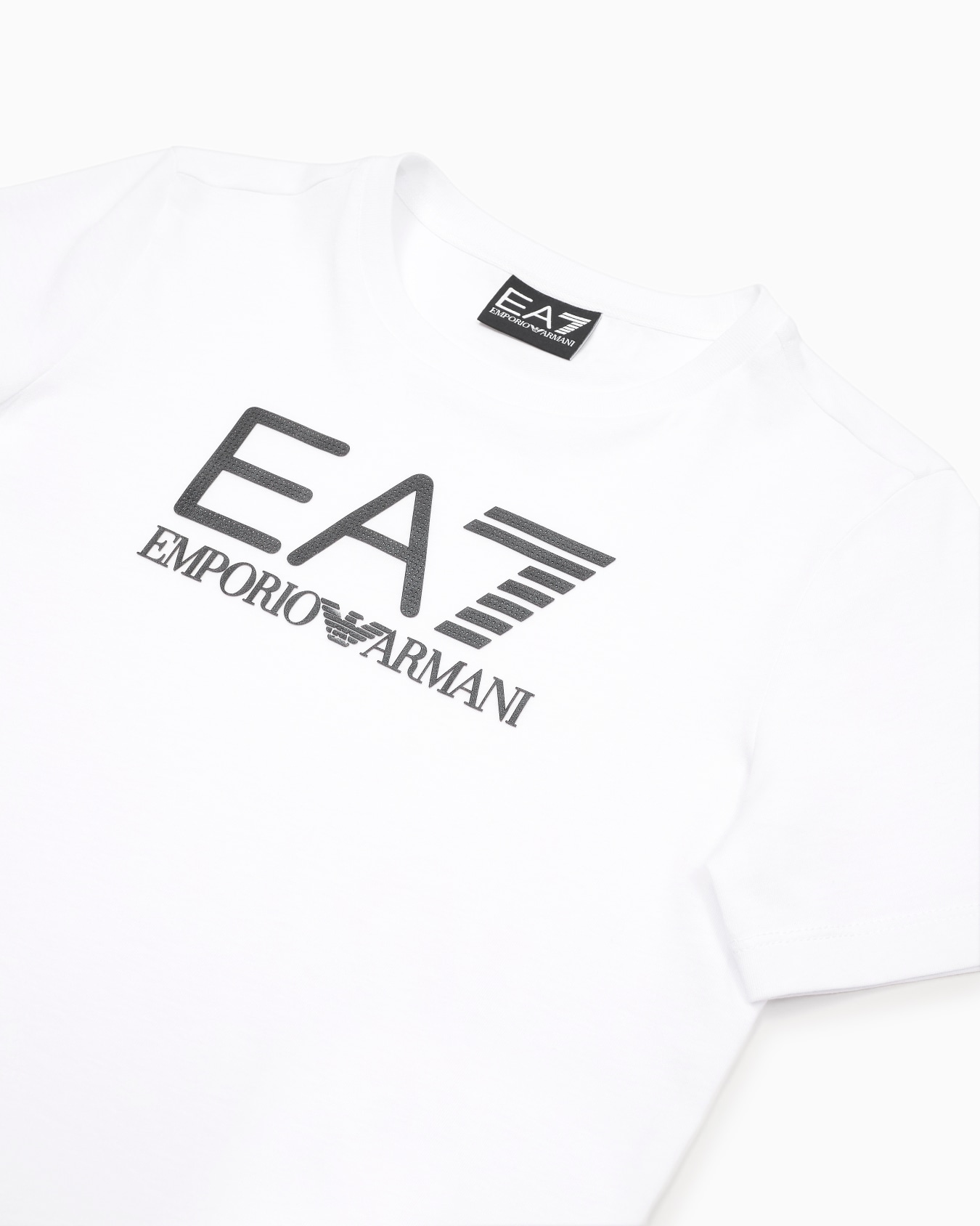 Visibility Boy T-Shirt aus Baumwolle mit kurzen Ärmeln Folie 1