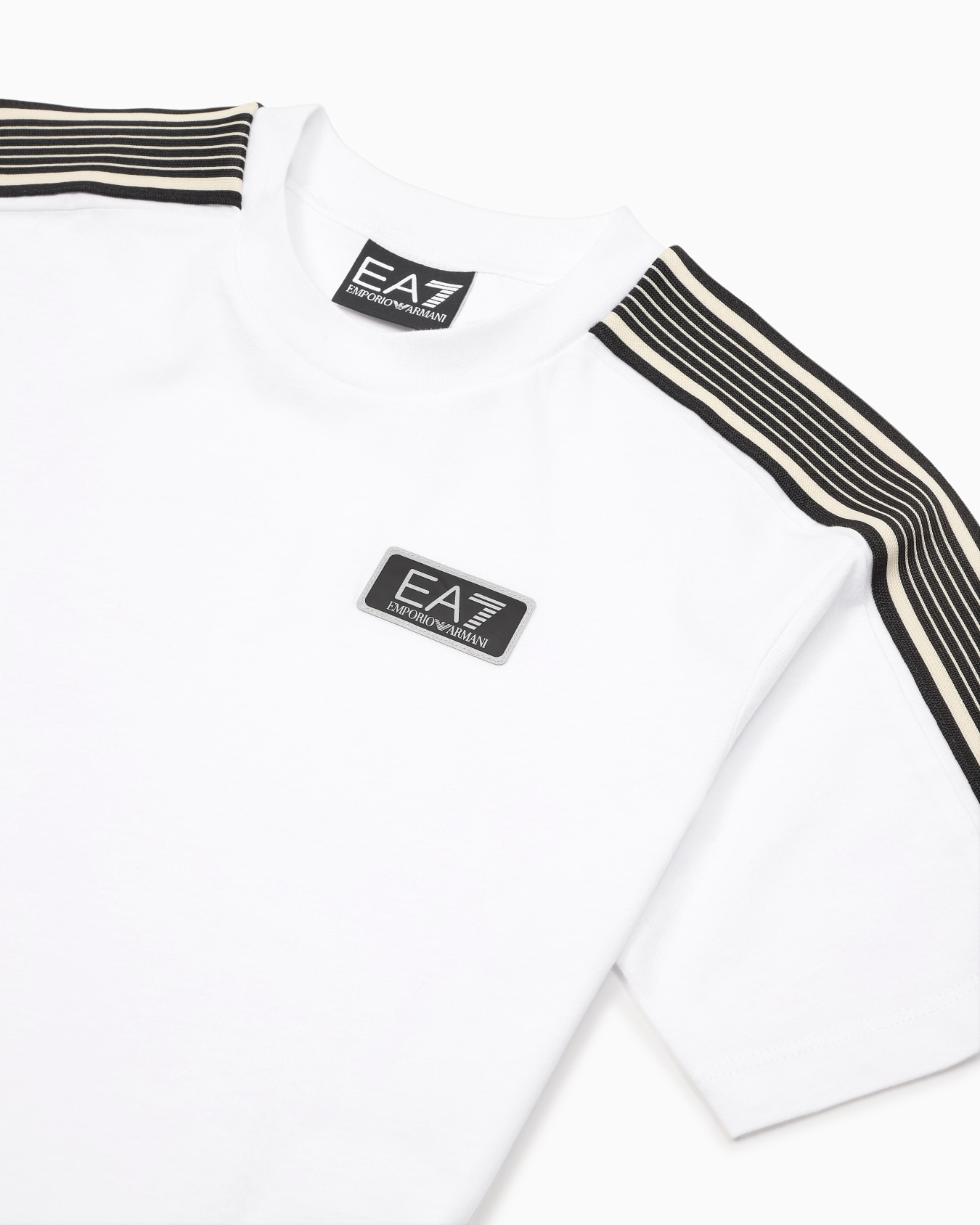 7 Lines Boy cotton crew-neck T-shirt Slide 1