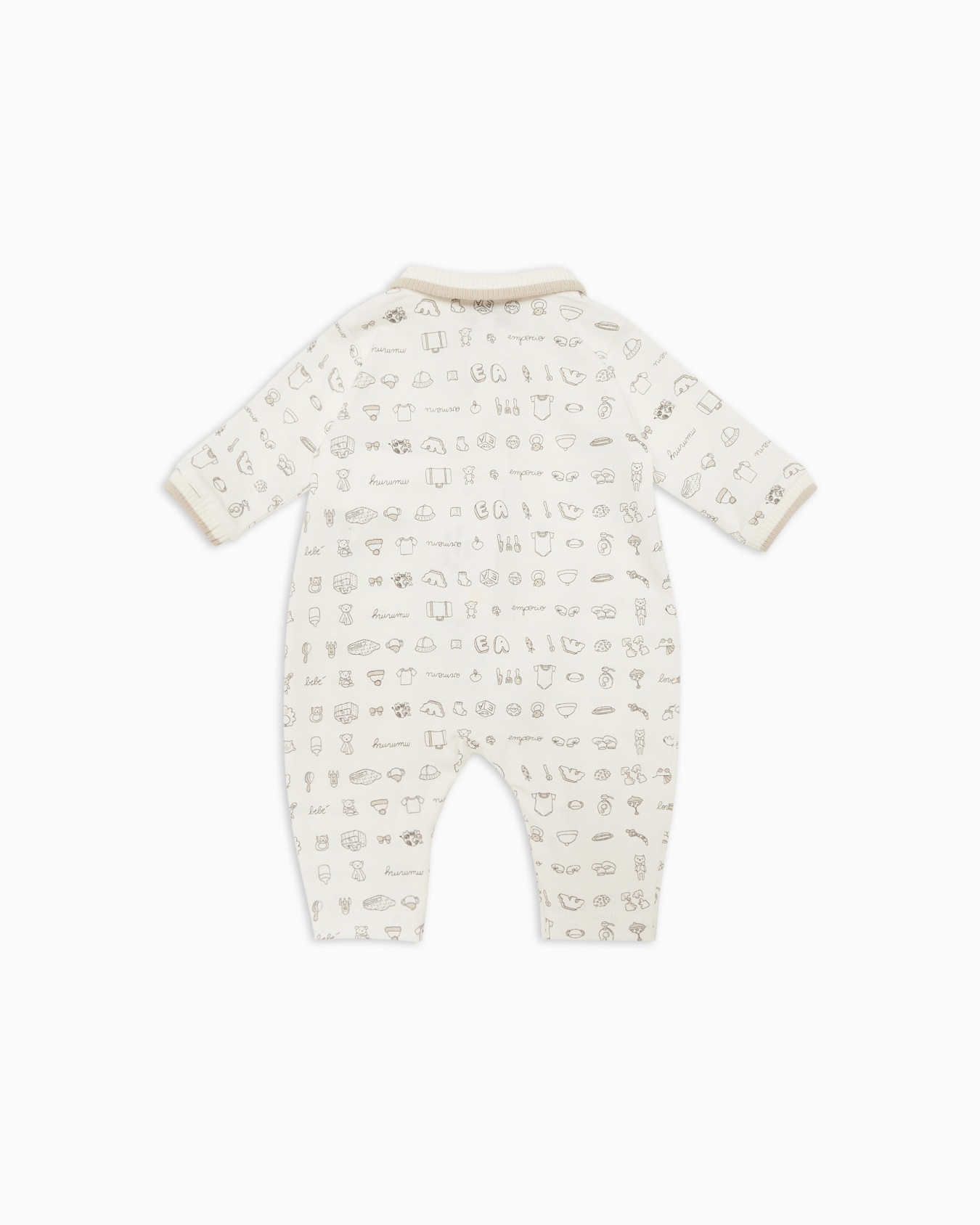 Strampler aus Jersey mit Tendresse-Print Folie 2