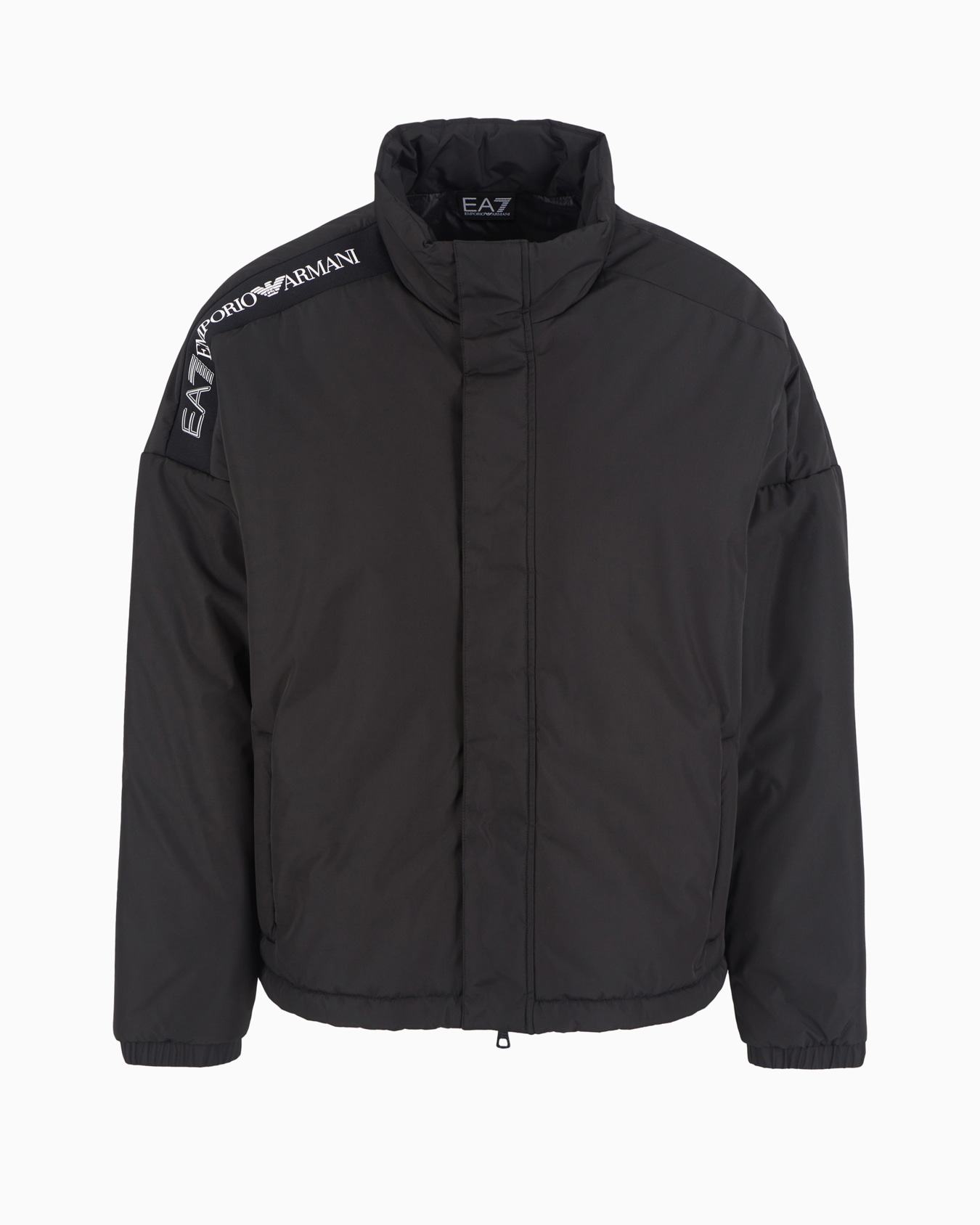 Logo Series technical fabric padded bomber Slide 0