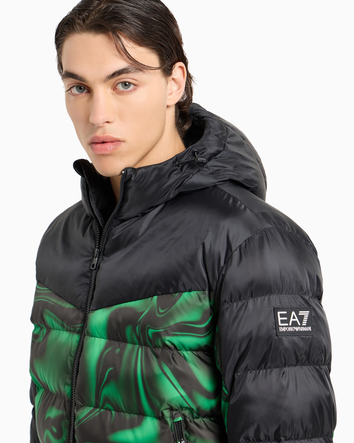 Padded bomber with hood  Slide 4