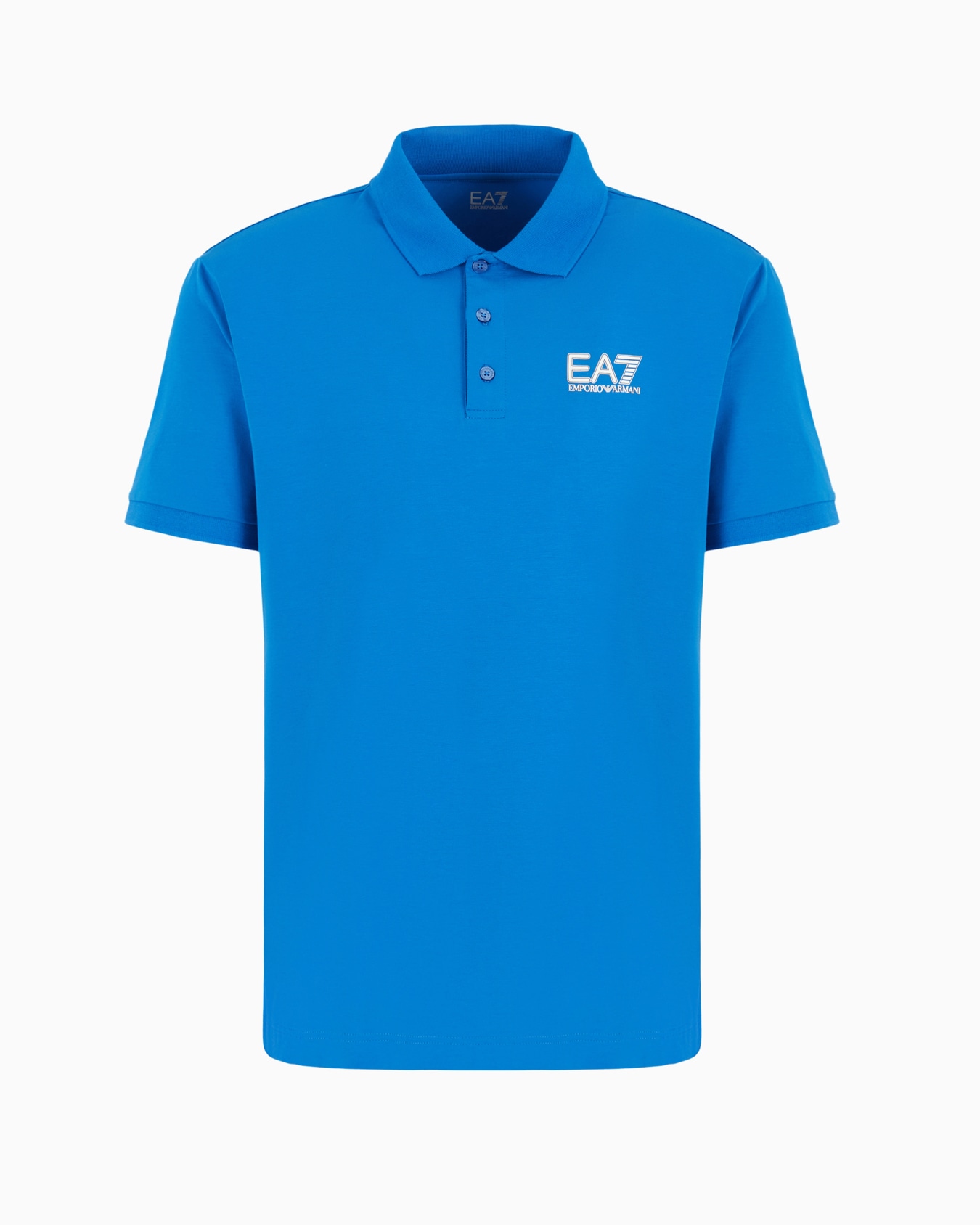 Visibility stretch-cotton polo shirt Slide 0