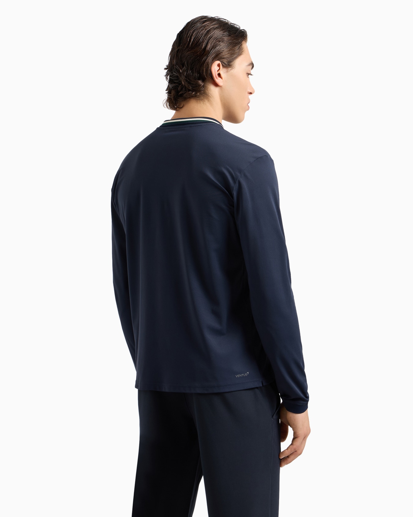 Golf Pro long-sleeved polo shirt in VENTUS7 technical fabric Slide 2