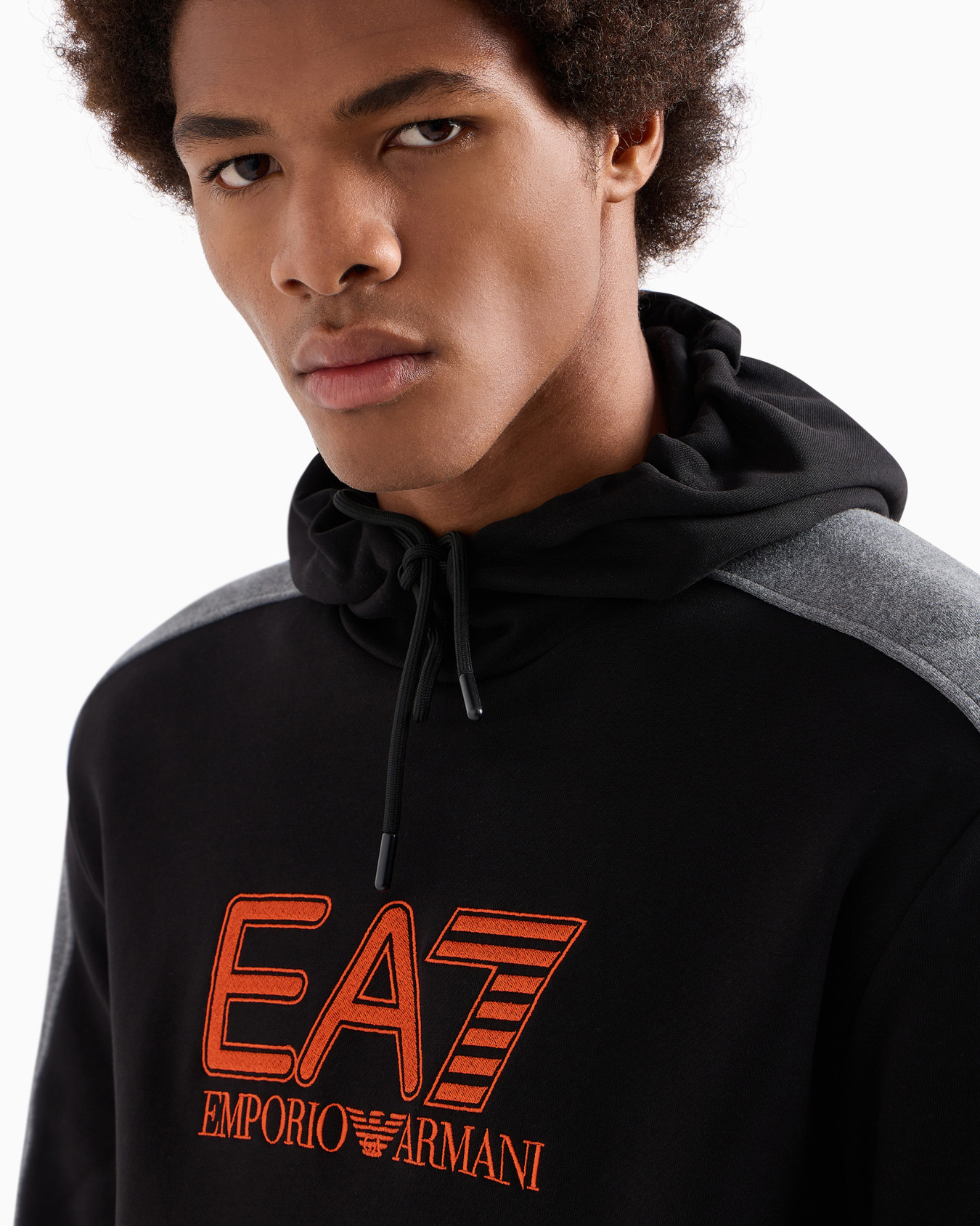 Visibility cotton-blend hooded sweatshirt Slide 4