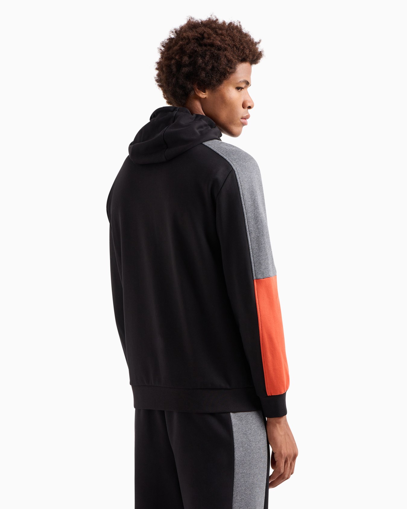 Visibility cotton-blend hooded sweatshirt Slide 2