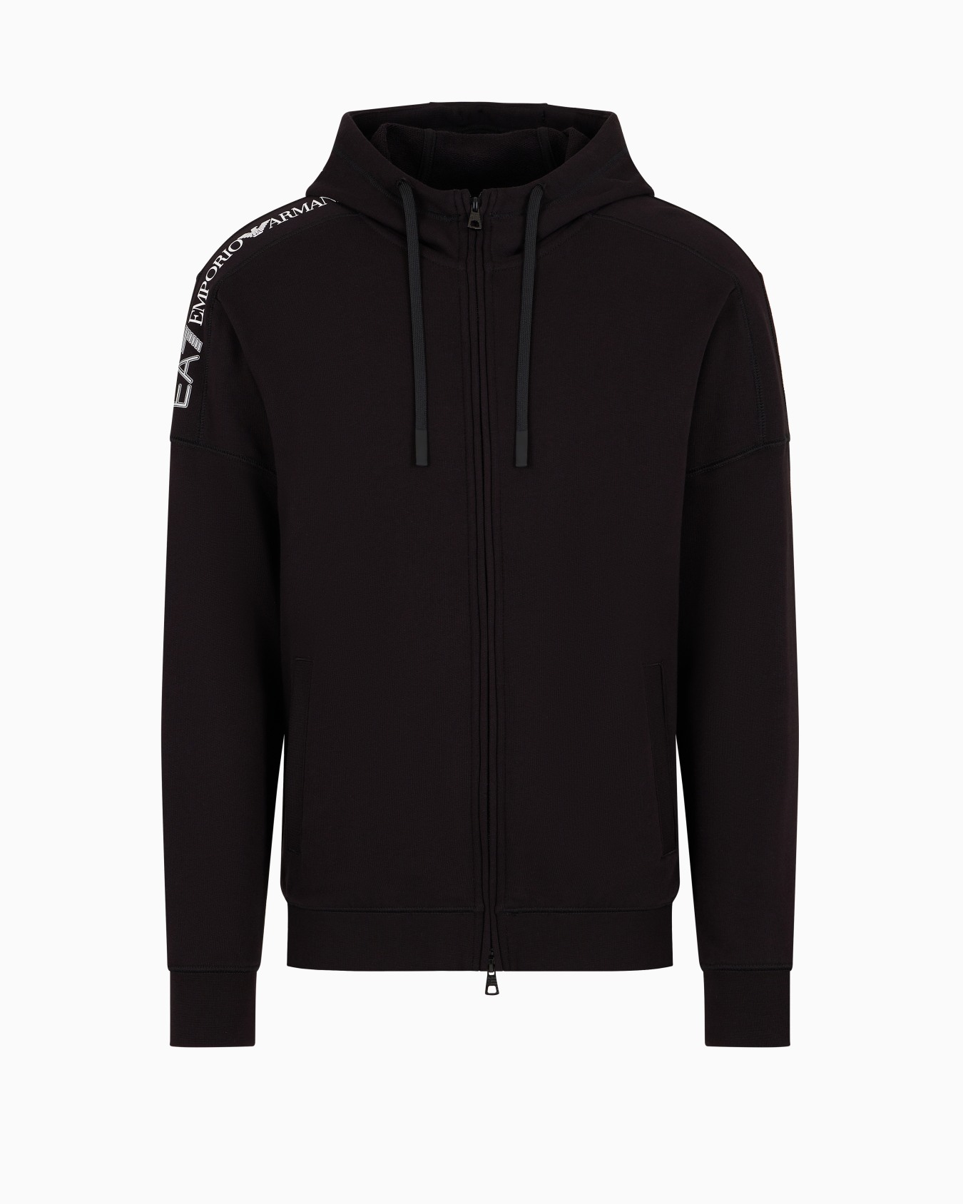 Sudadera de algodón con capucha Logo Series Diapositiva 0