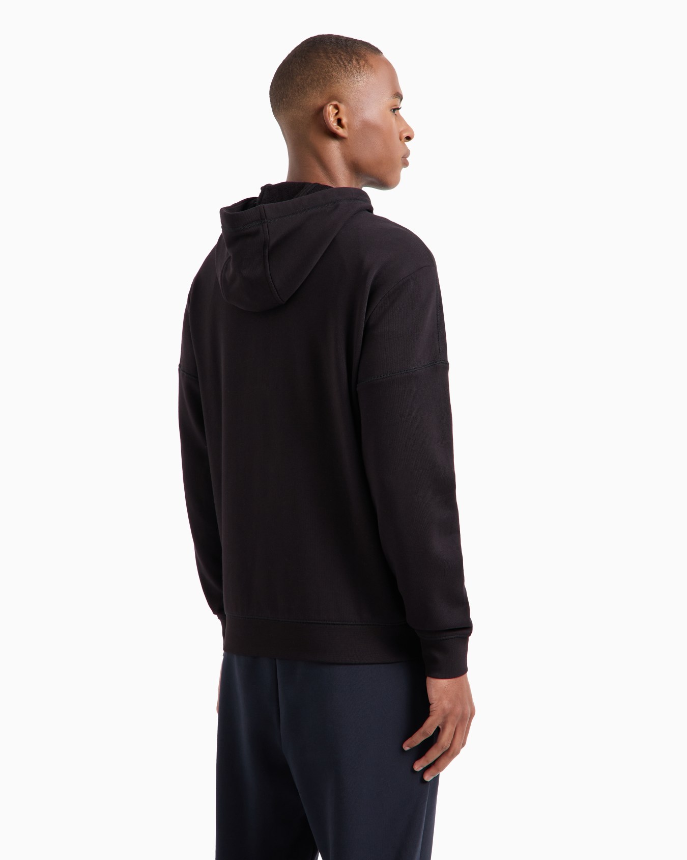 Sudadera de algodón con capucha Logo Series Diapositiva 3