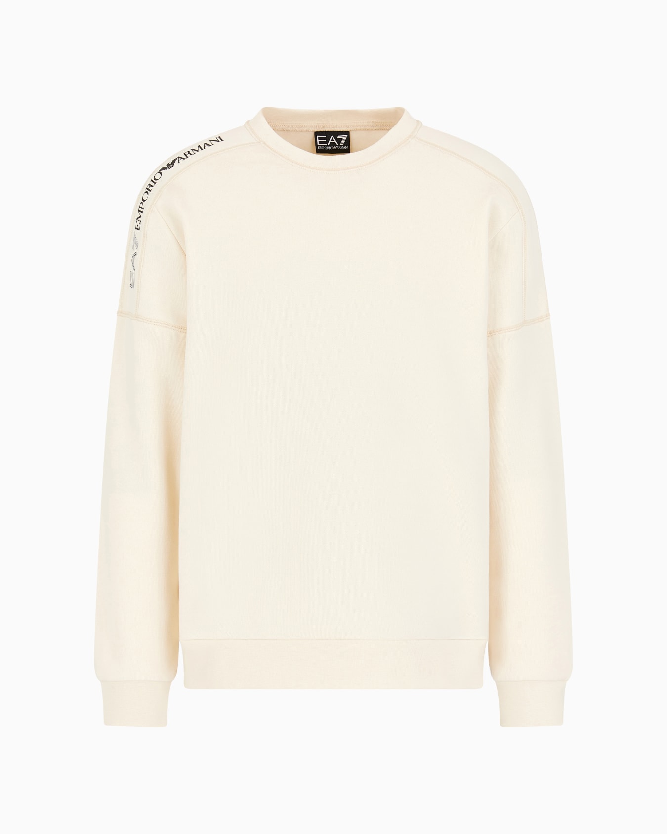 Logo Series Sweatshirt mit Rundhalsausschnitt aus einer Baumwollmischung Folie 0