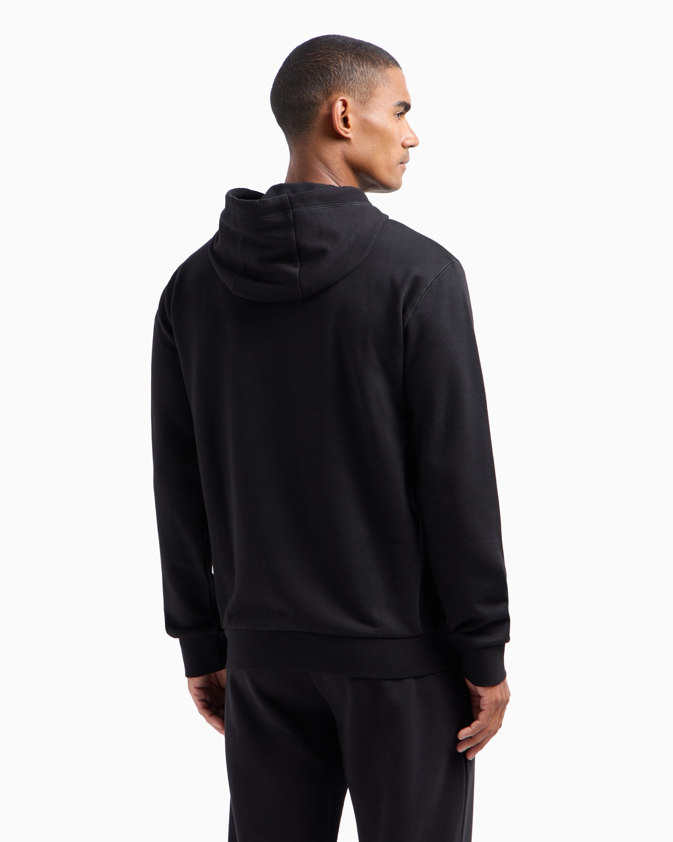 Sweat-shirt à capuche Logo Series en coton  Diapositive 2