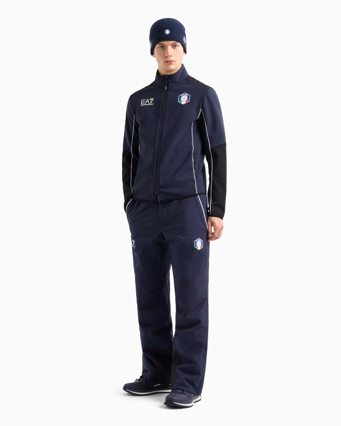 FISI Collection softshell ski jacket in stretch technical fabric Slide 3