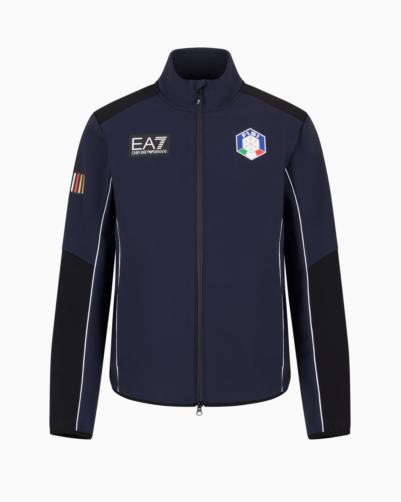 FISI Collection softshell ski jacket in stretch technical fabric Slide 0