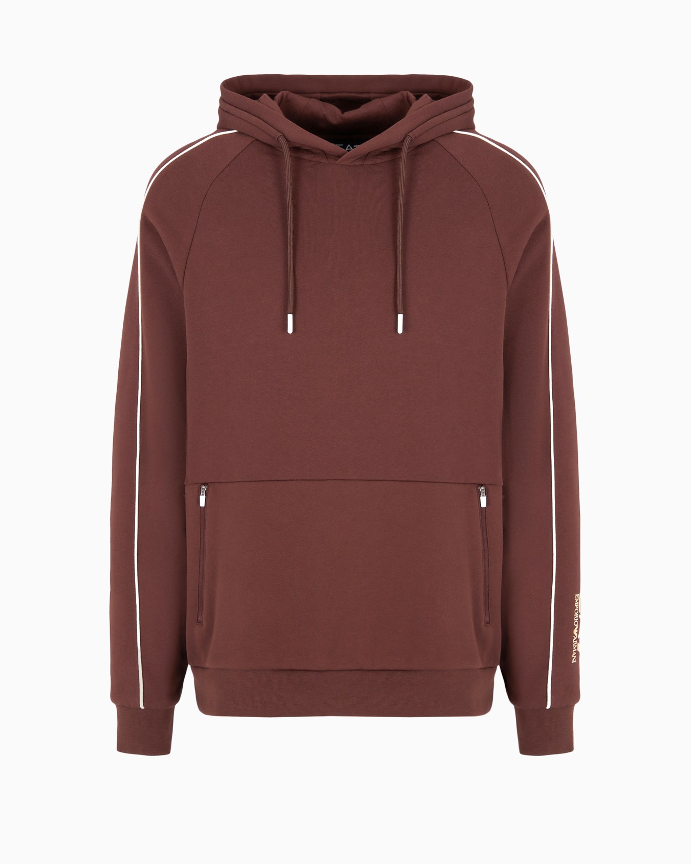 Logo Series hooded cotton sweatshirt Slide 0