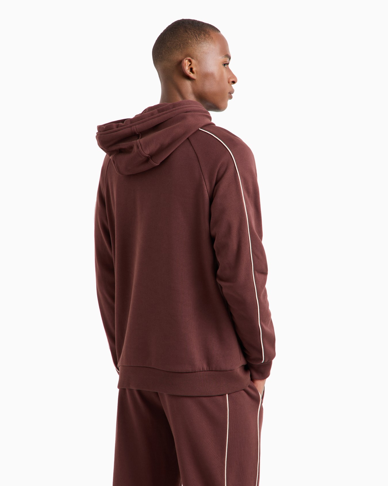 Logo Series hooded cotton sweatshirt Slide 2