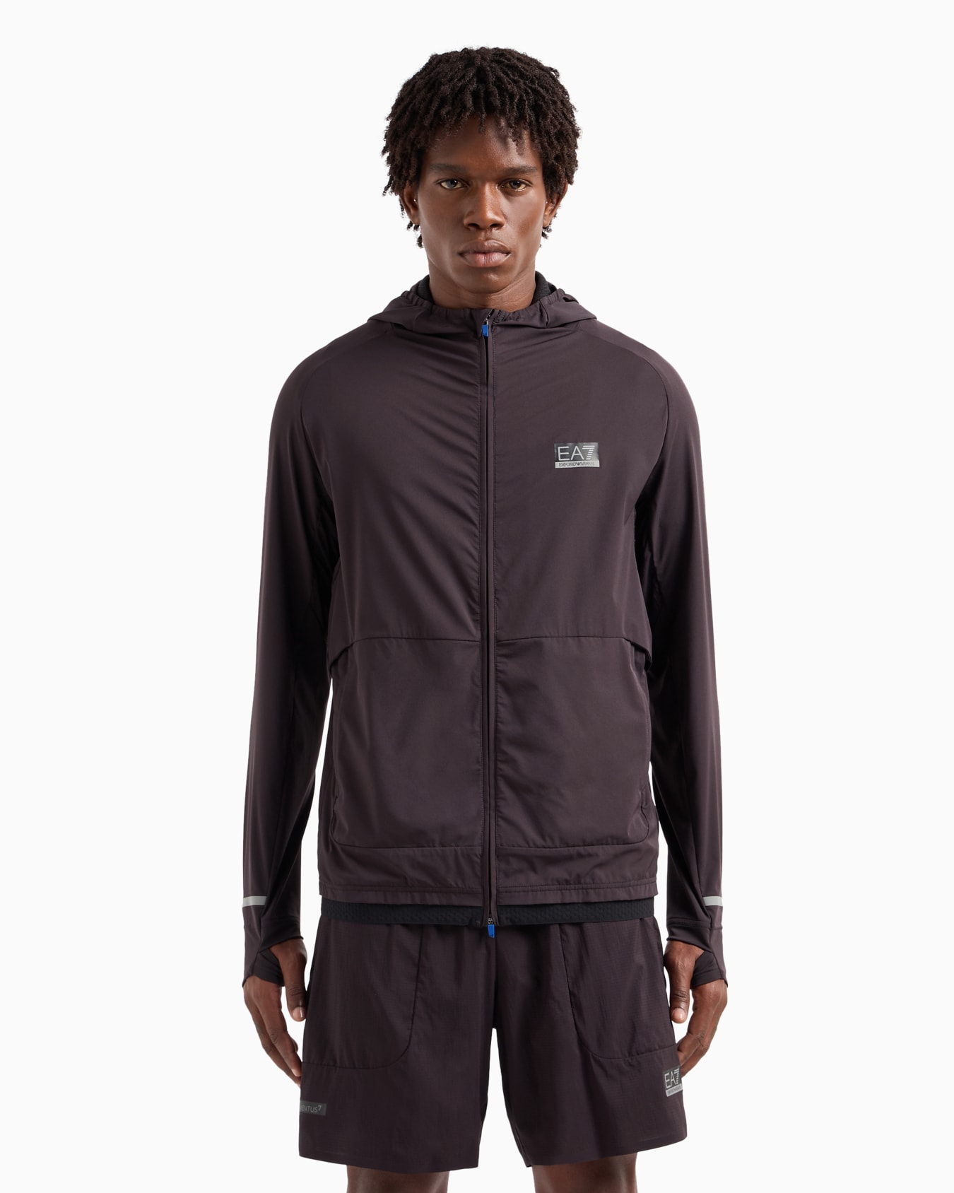 Dynamic Athlete hooded sweatshirt in VENTUS7 technical fabric Slide 1
