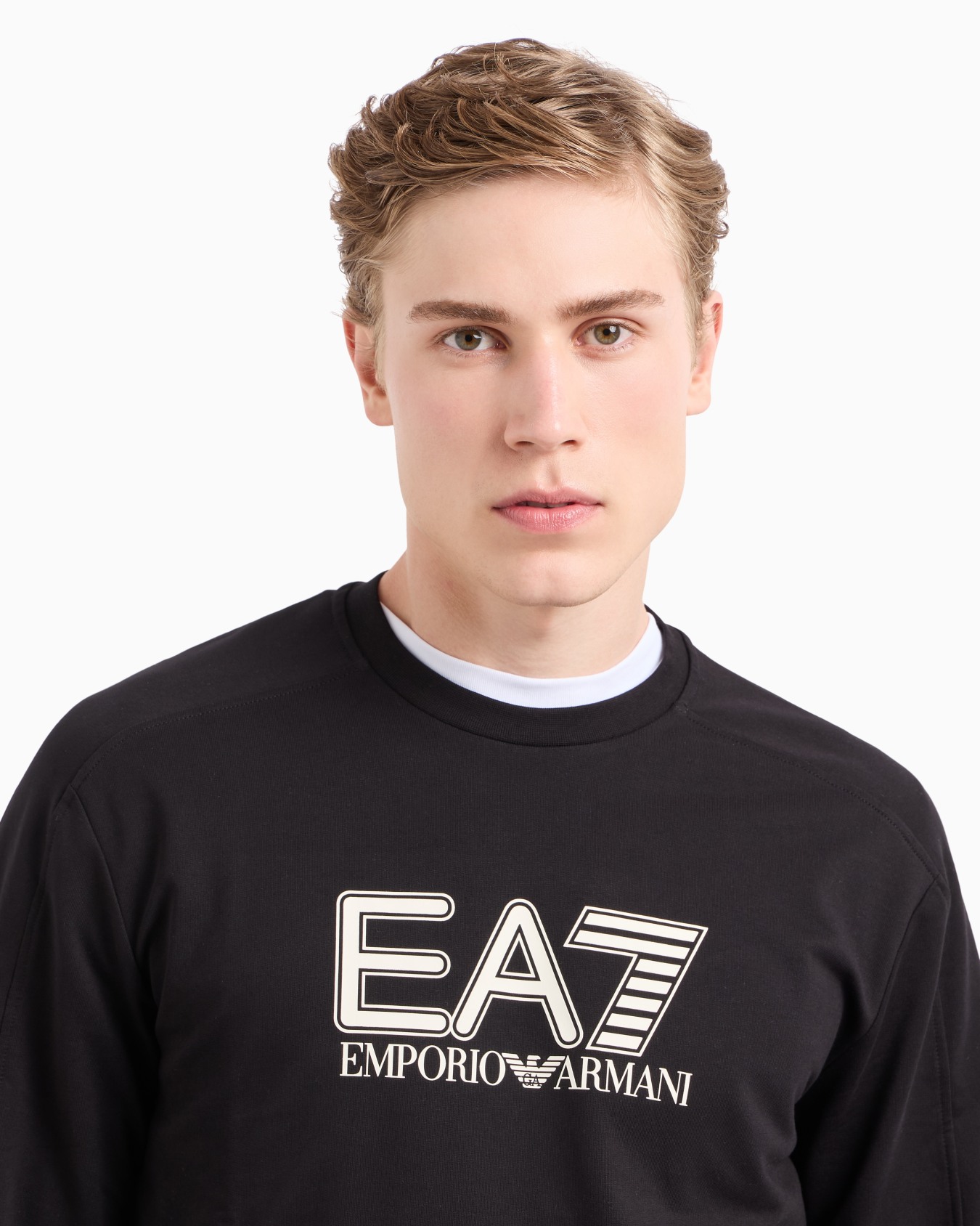 Sweat-shirt ras-du-cou Visibility en coton Diapositive 4