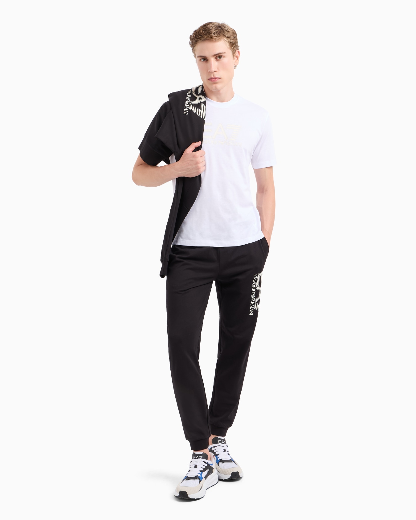 Sweat-shirt ras-du-cou Visibility en coton Diapositive 3
