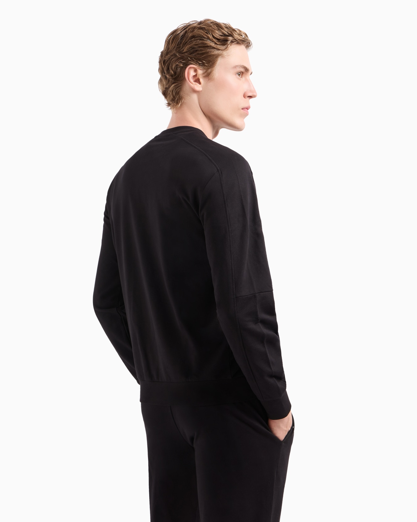 Sweat-shirt ras-du-cou Visibility en coton Diapositive 2