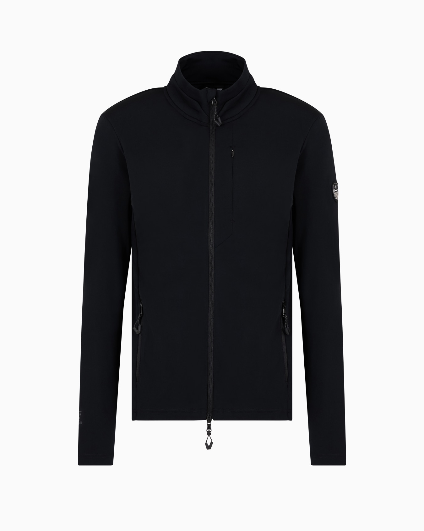 Technical ski fleece in breathable fabric Slide 0