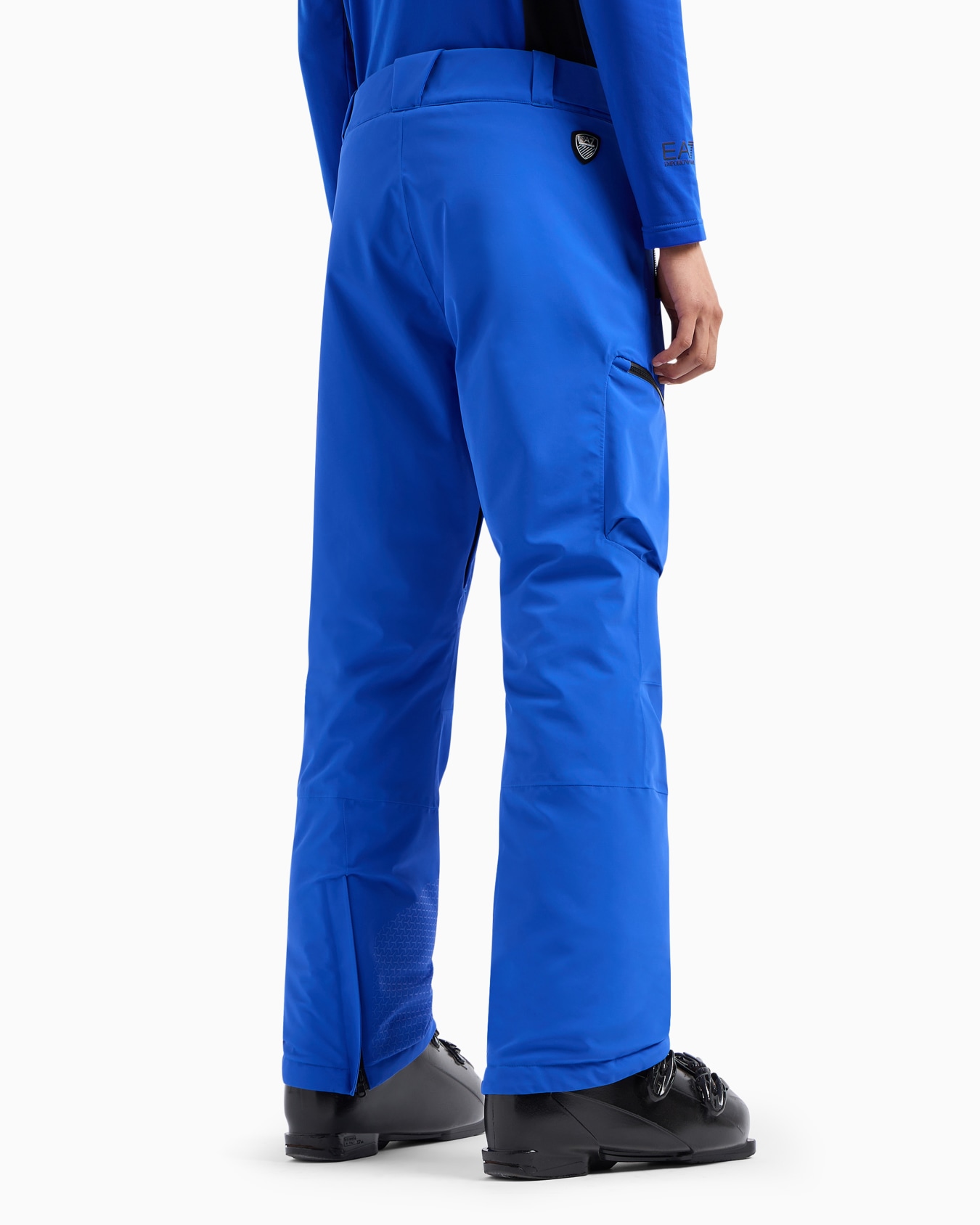 Technical-fabric ski trousers with ASV STRATUM7 padding Slide 2