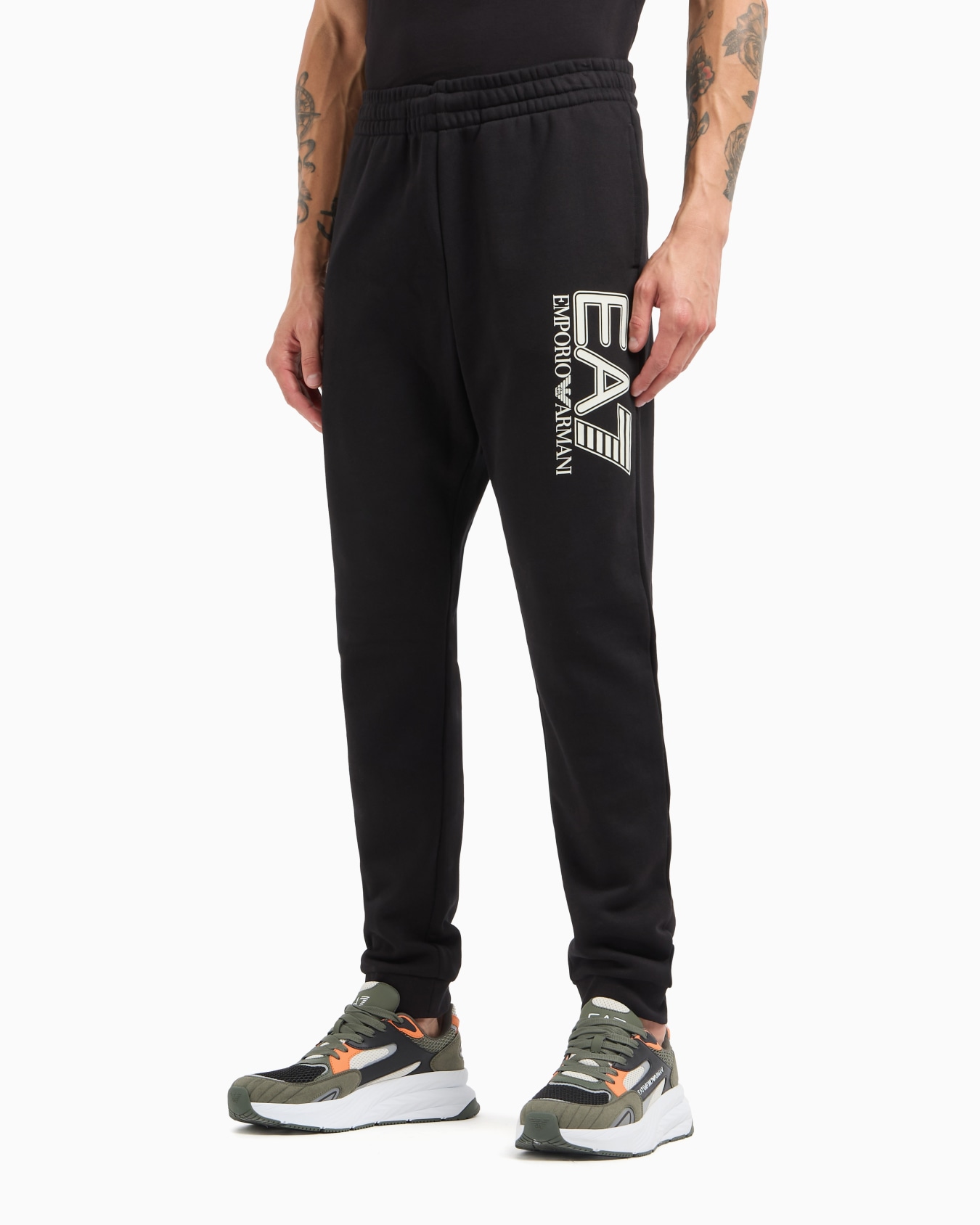 Visibility cotton-blend joggers Slide 1