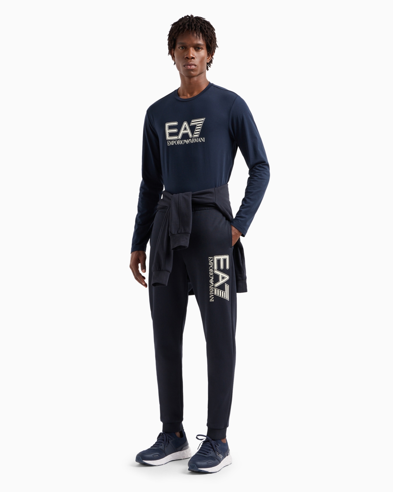 Visibility cotton-blend joggers Slide 3