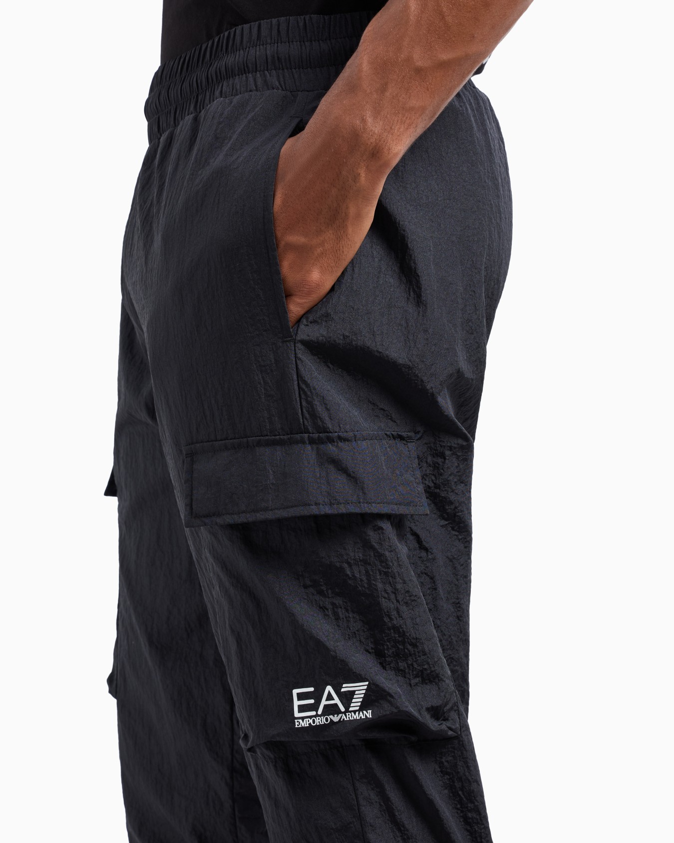 Core Identity nylon cargo trousers  Slide 4