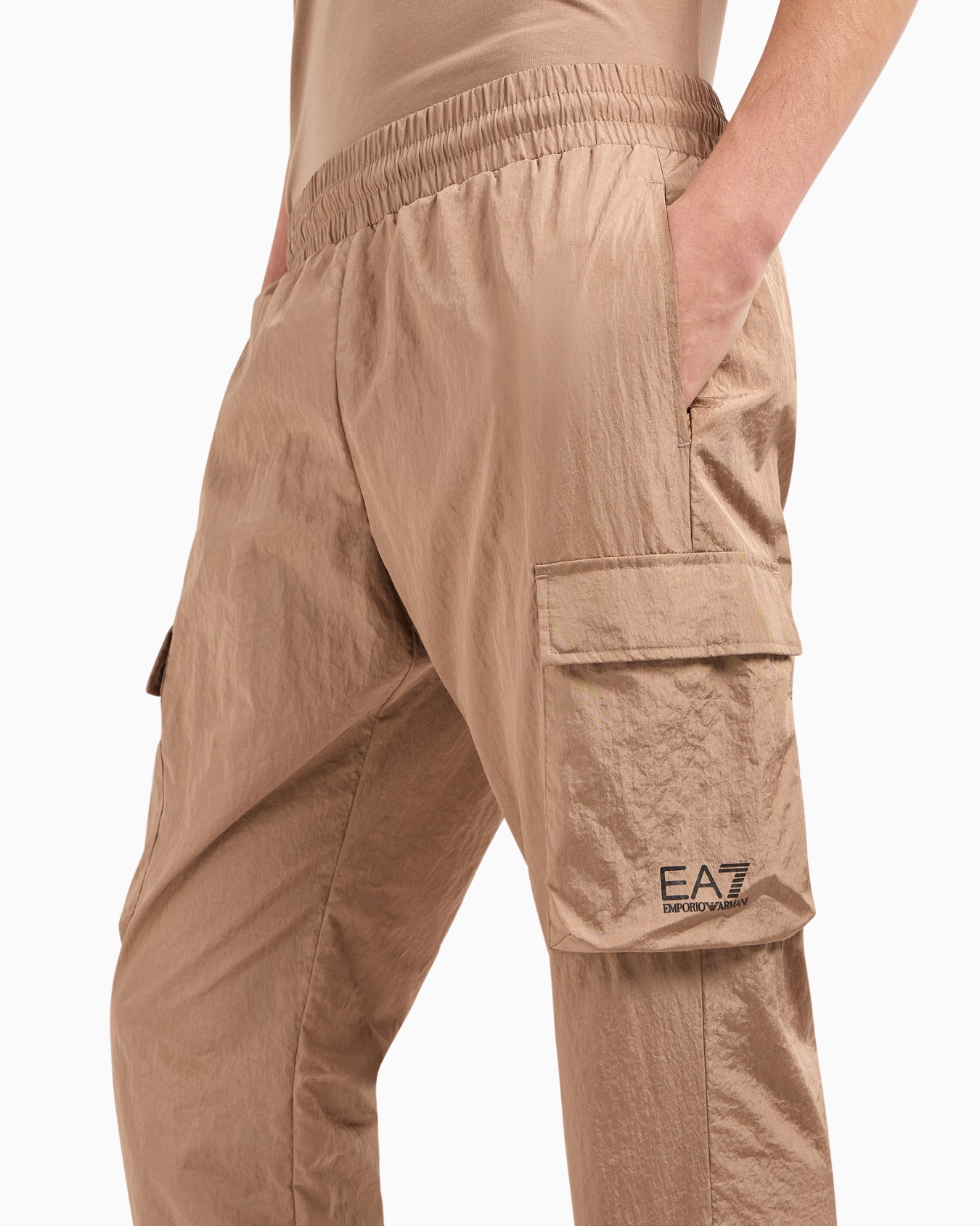 Core Identity nylon cargo trousers  Slide 4