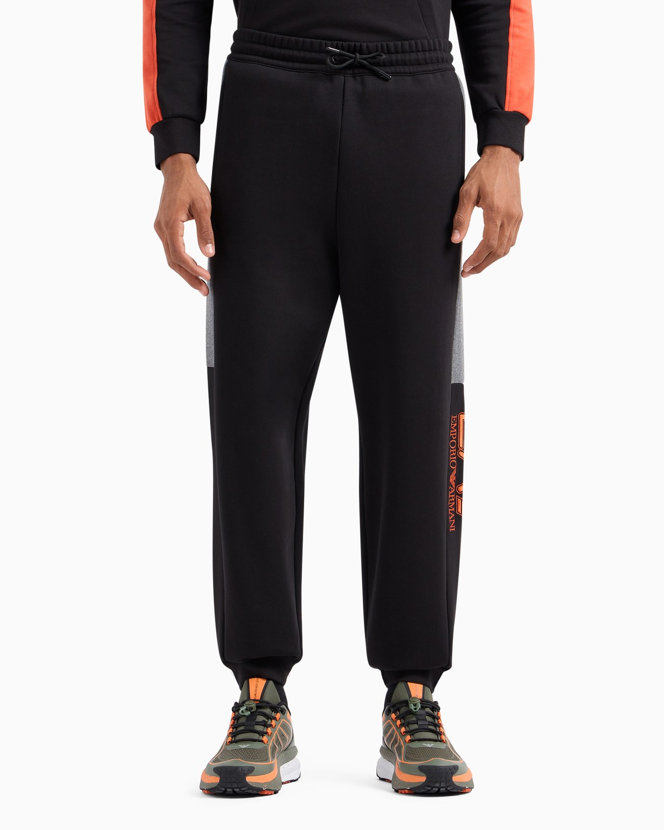 Visibility cotton-blend joggers Slide 1