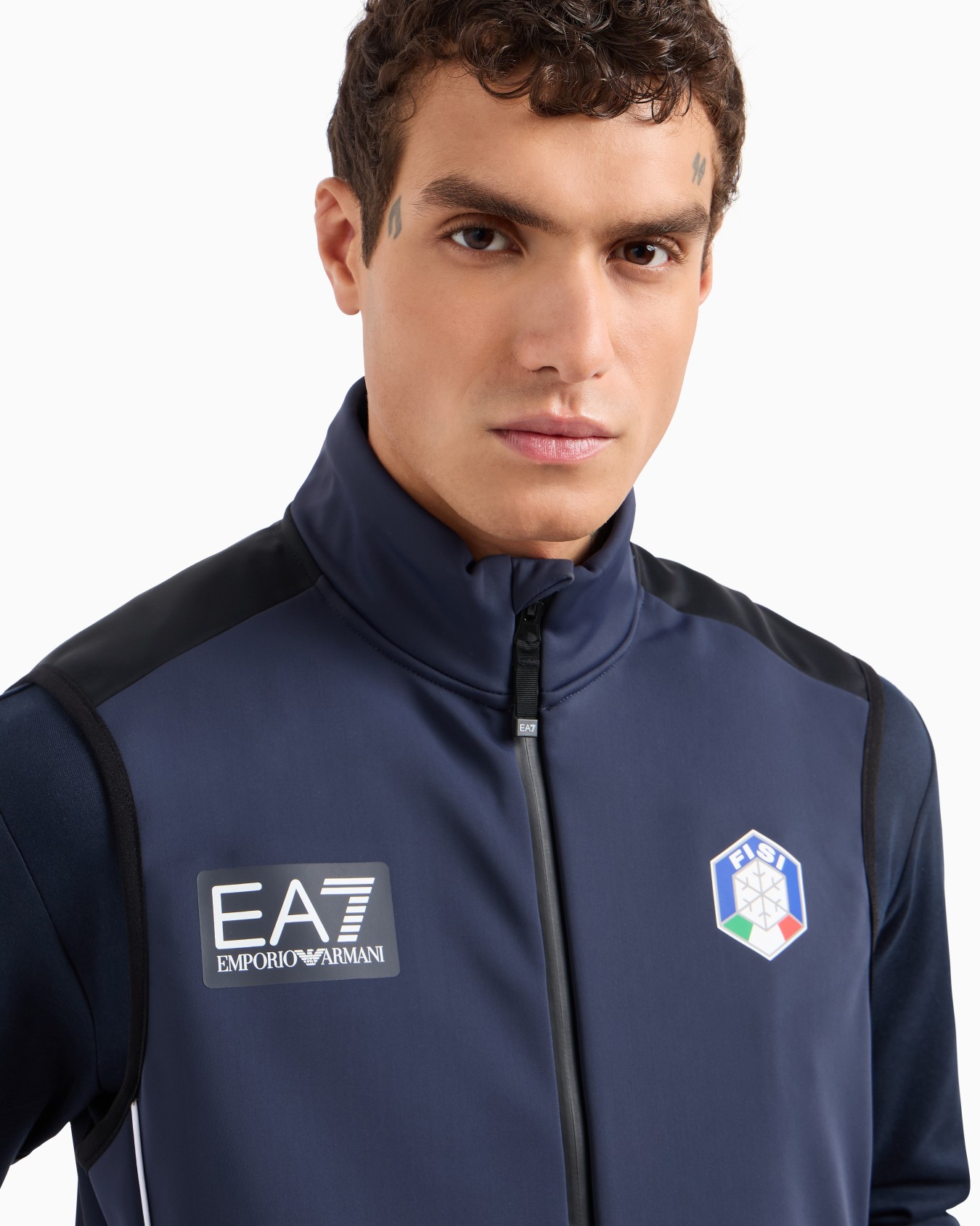 FISI Collection softshell gilet in stretch technical fabric Slide 4