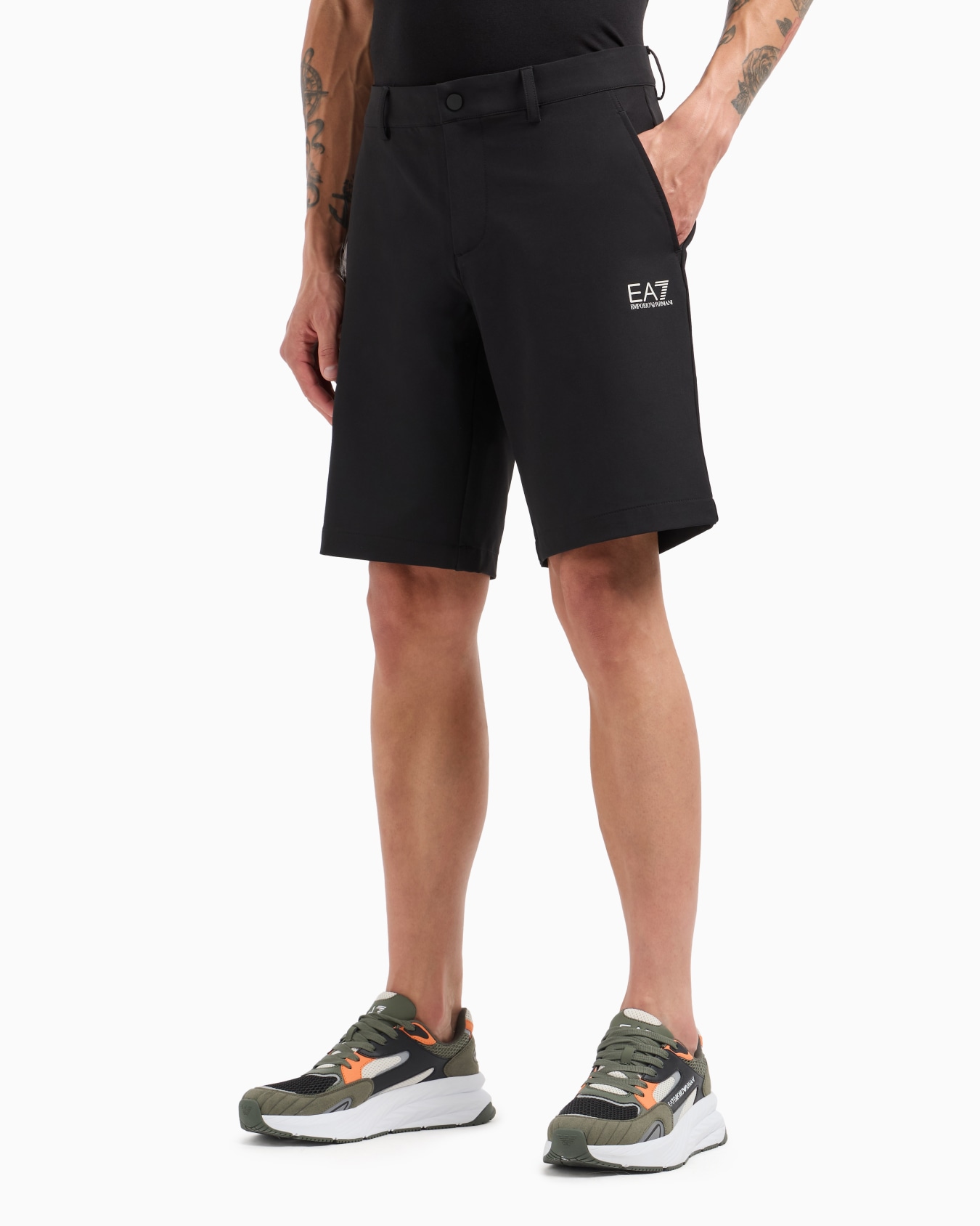 Golf Pro polo Bermuda shorts in VENTUS7 technical fabric Slide 3
