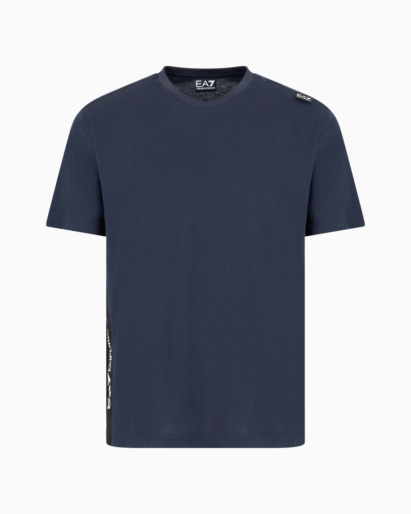 T-shirt ras-du-cou Logo Series en coton Diapositive 0