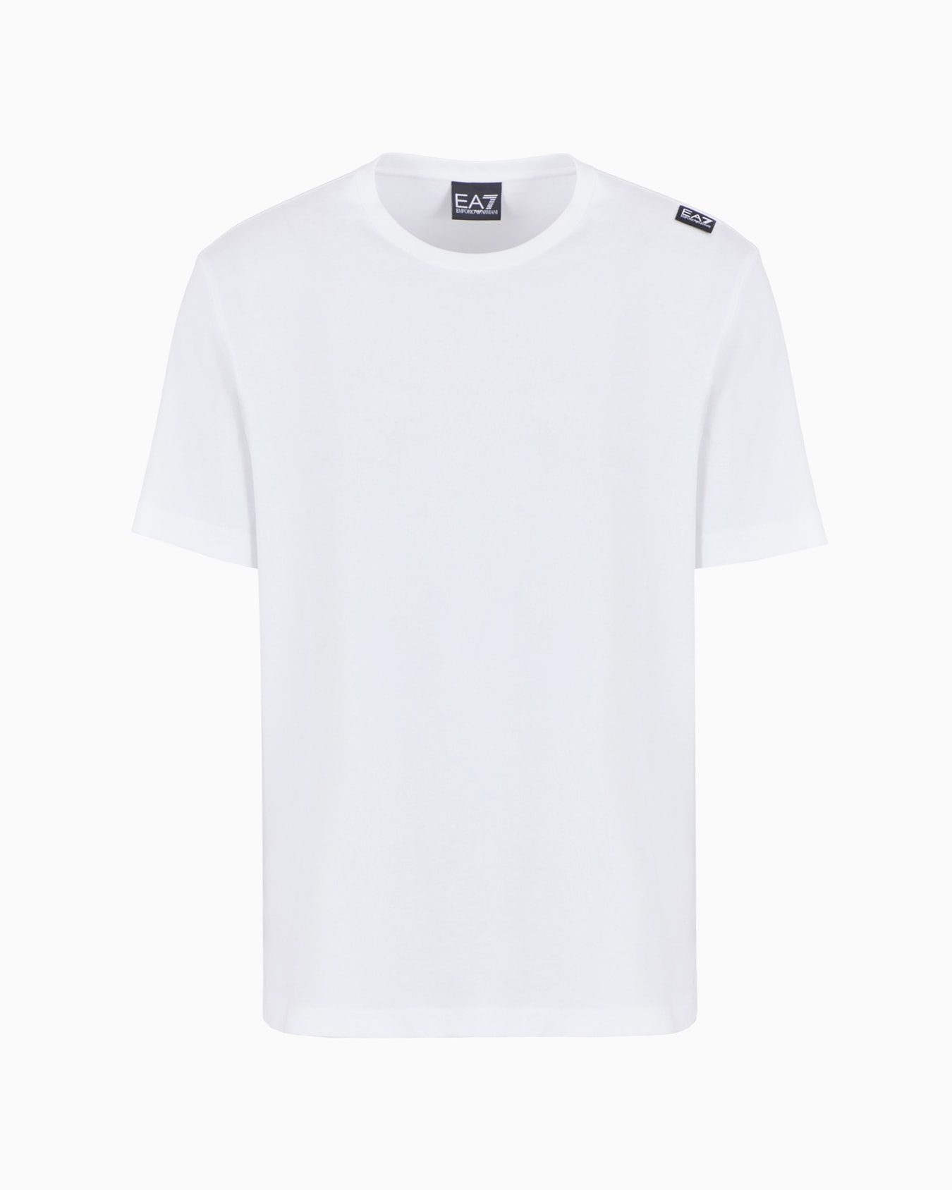 Logo Series T-Shirt mit Rundhalsausschnitt aus Baumwolle Folie 0