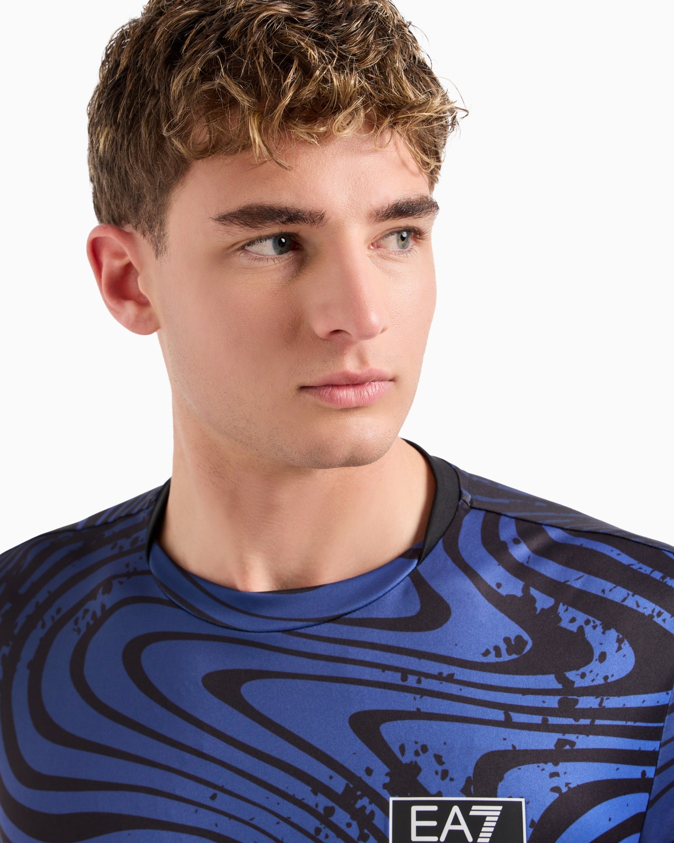 Tennis Pro crew-neck T-shirt in VENTUS7 technical fabric Slide 4