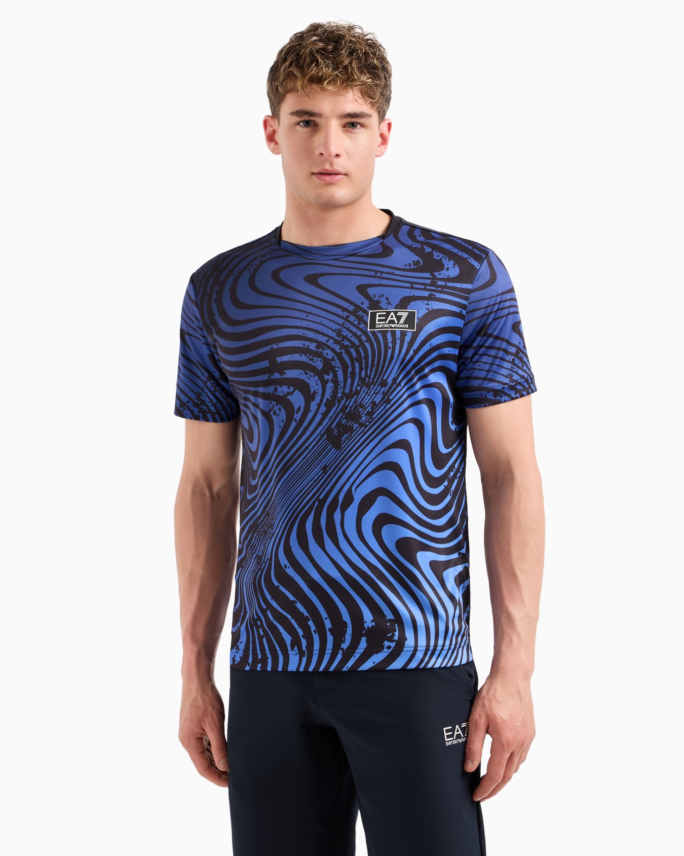 Tennis Pro crew-neck T-shirt in VENTUS7 technical fabric Slide 1