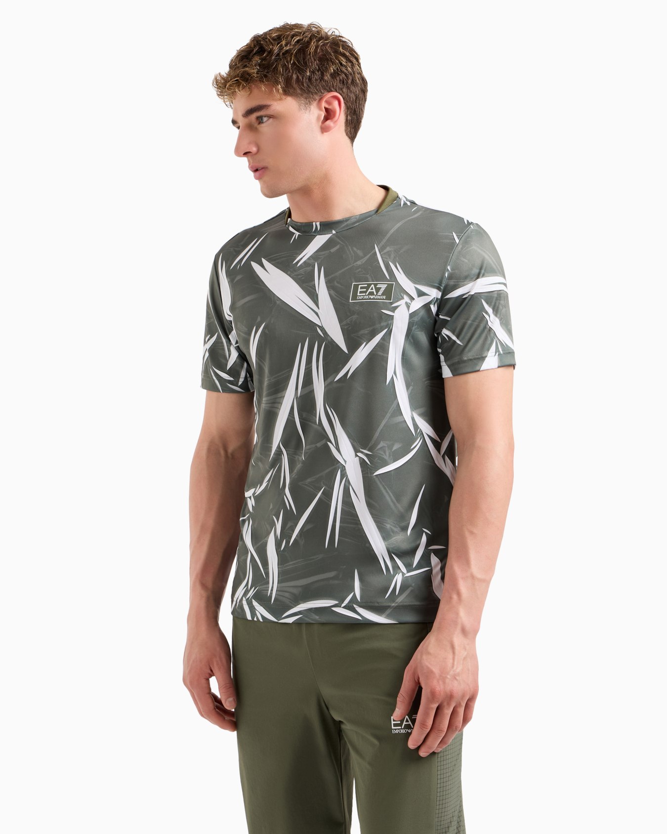 Tennis Pro crew-neck T-shirt in VENTUS7 technical fabric Slide 1