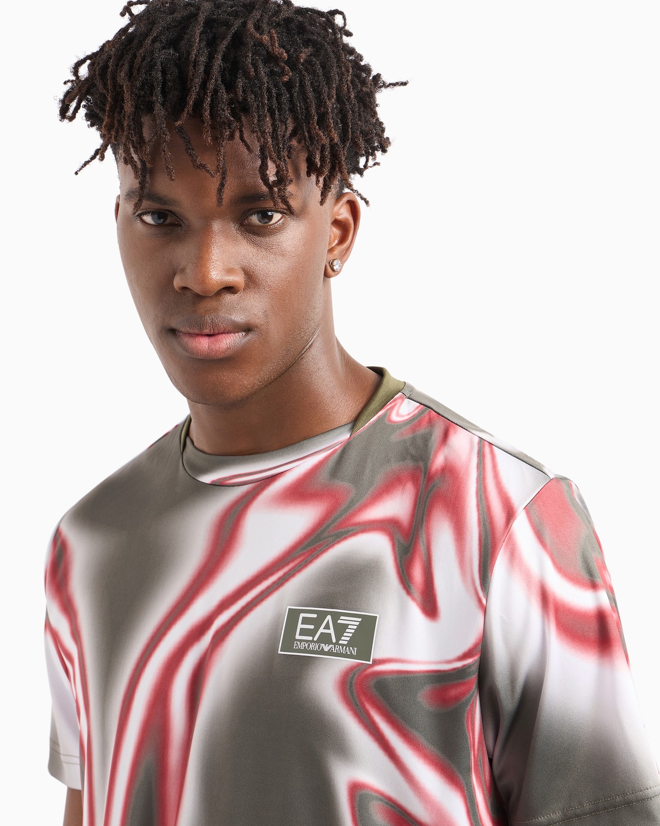 Tennis Pro crew-neck T-shirt in VENTUS7 technical fabric Slide 4