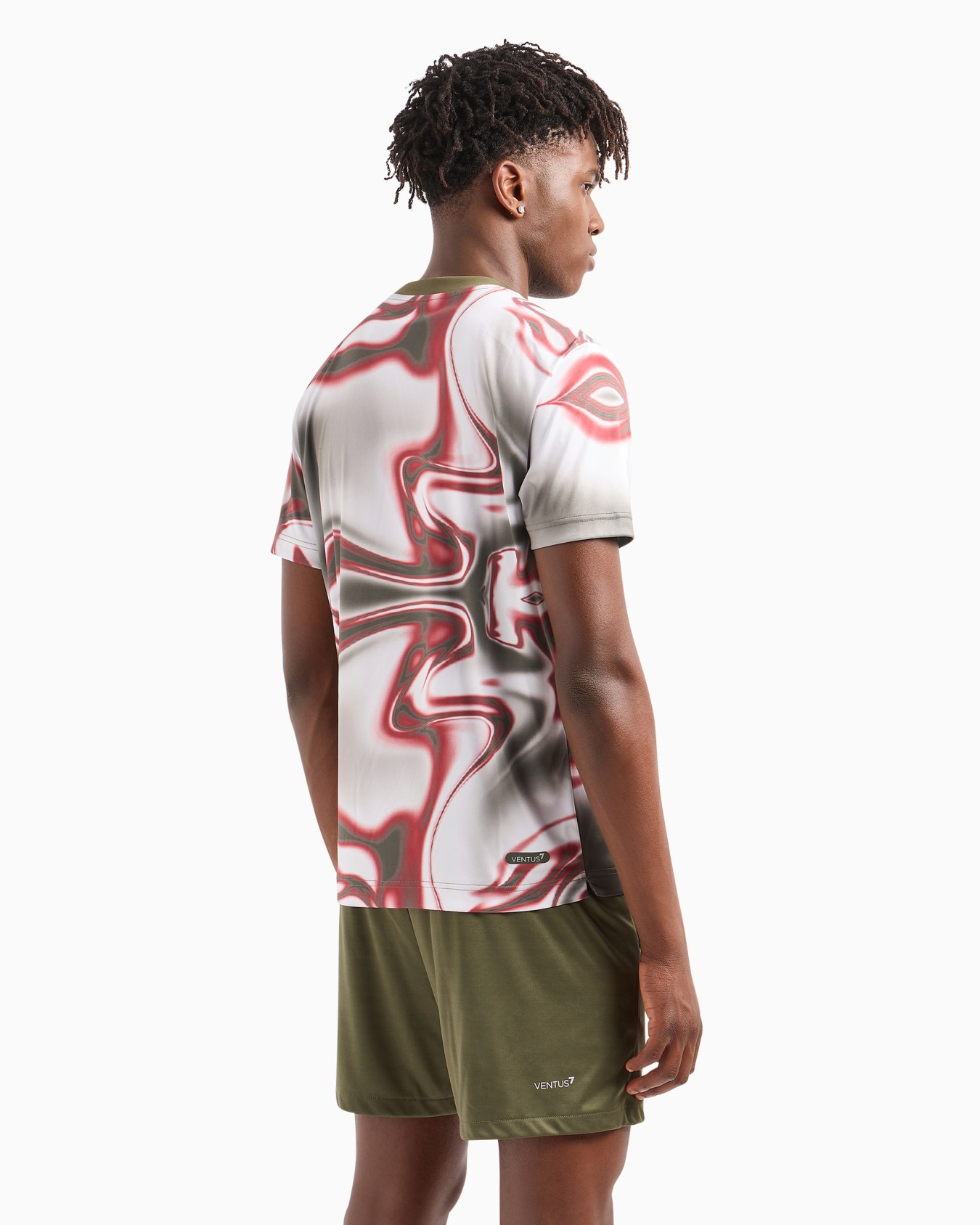 Tennis Pro crew-neck T-shirt in VENTUS7 technical fabric Slide 2