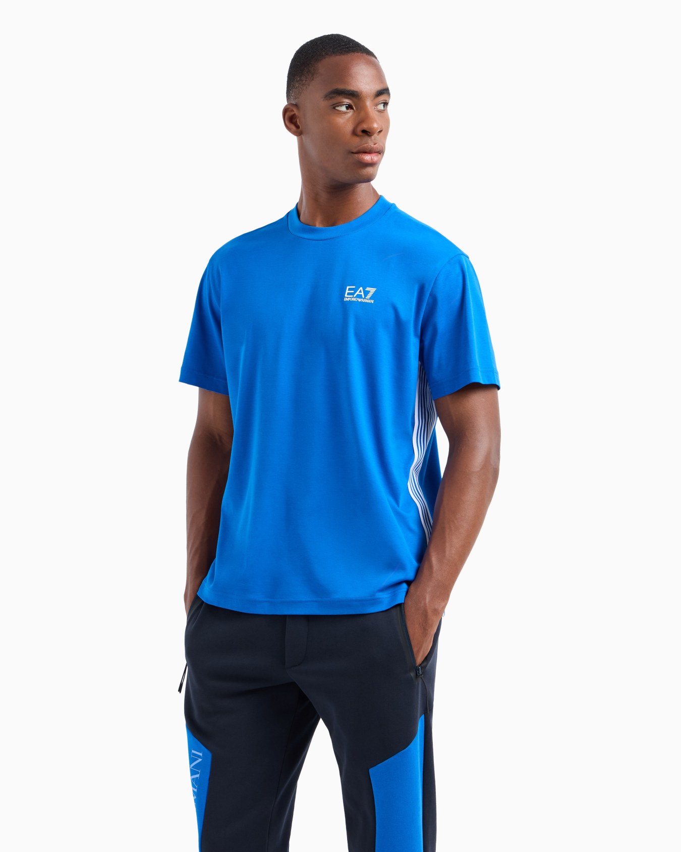 7 Lines cotton crew-neck T-shirt Slide 1