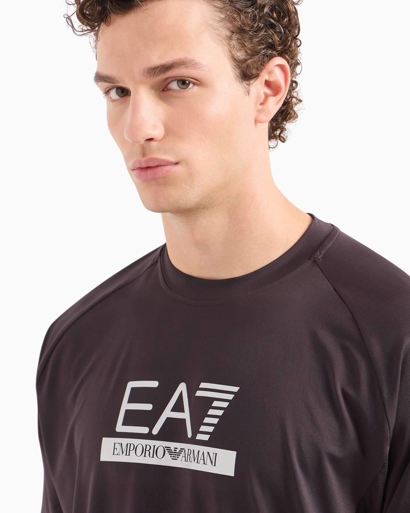 T-shirt ras-du-cou Dynamic Athlete en tissu technique VENTUS7 Diapositive 4