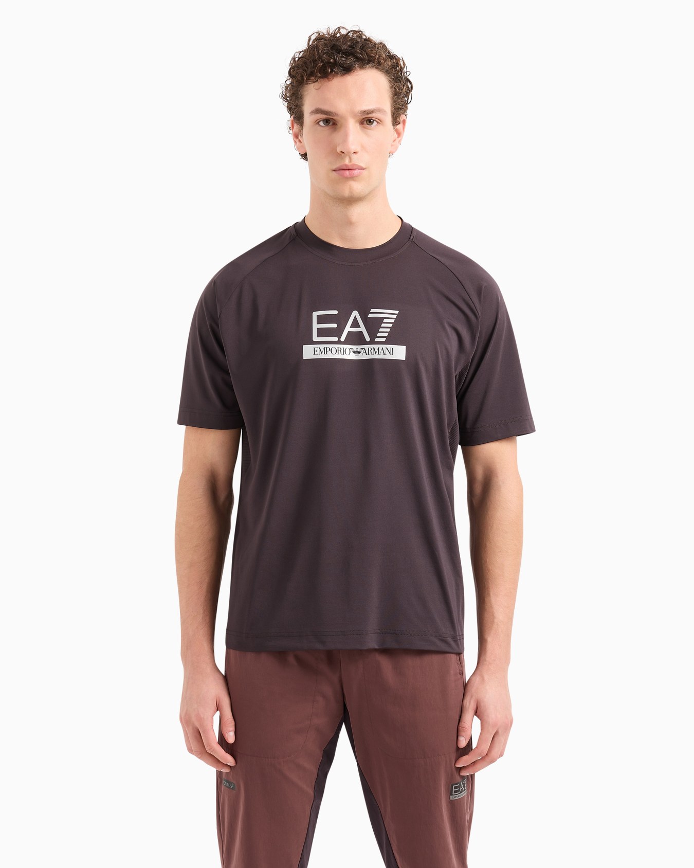 T-shirt ras-du-cou Dynamic Athlete en tissu technique VENTUS7 Diapositive 1