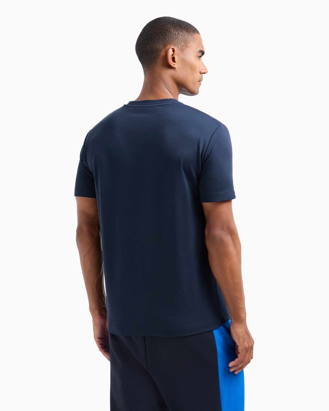 T-shirt girocollo Lux Identity in misto modal Slide 2