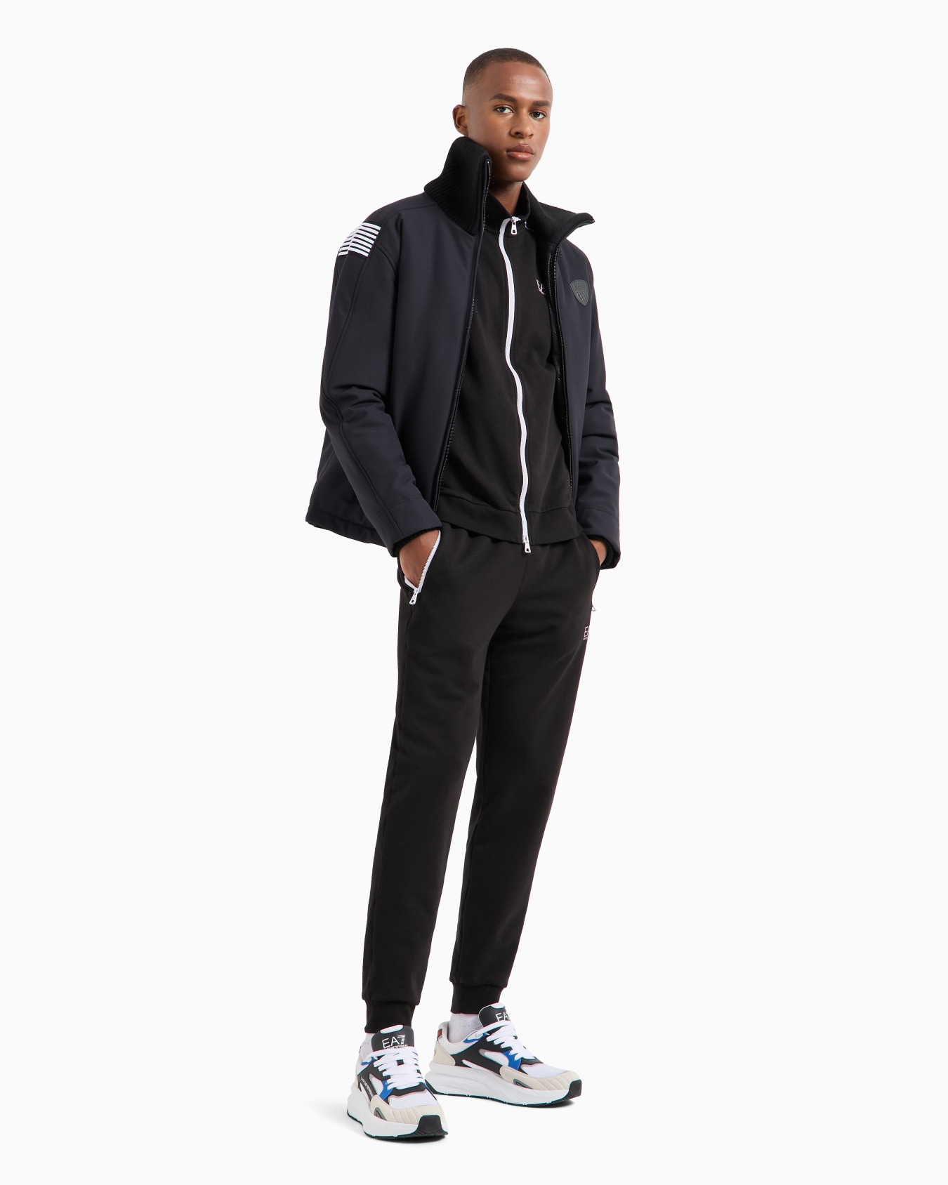 ASV 7 Lines recycled cotton-blend tracksuit Slide 4