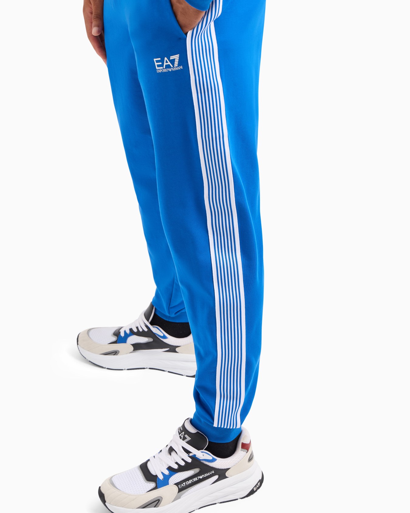 Stretch cotton-blend 7 Lines tracksuit Slide 2